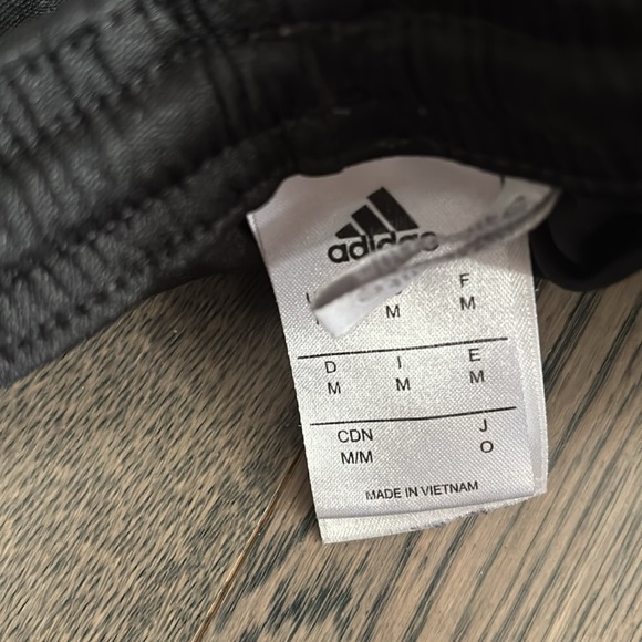 Adidas Black Athletic Shorts Lightweight Performance - Picture 2 of 7